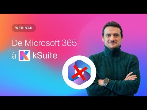 Présentation de kSuite, la meilleure alternative éthique à Microsoft 365 et Google WorkSpace