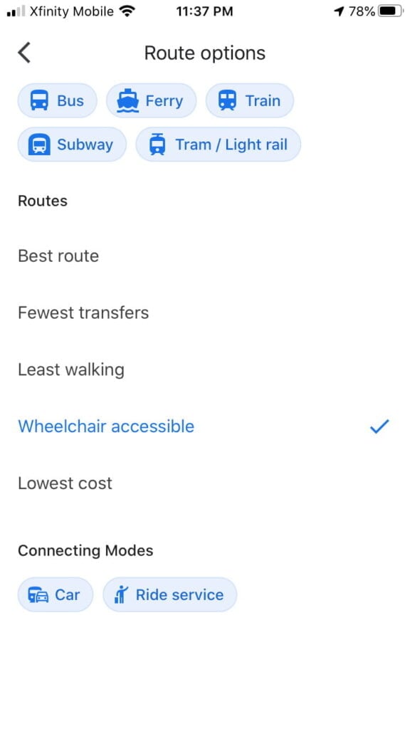 comment utiliser google maps accessible2