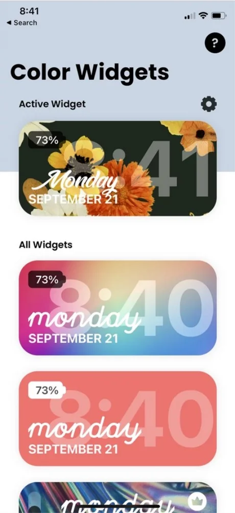 Comment créer vos propres widgets avec l'application Color Widgets ?