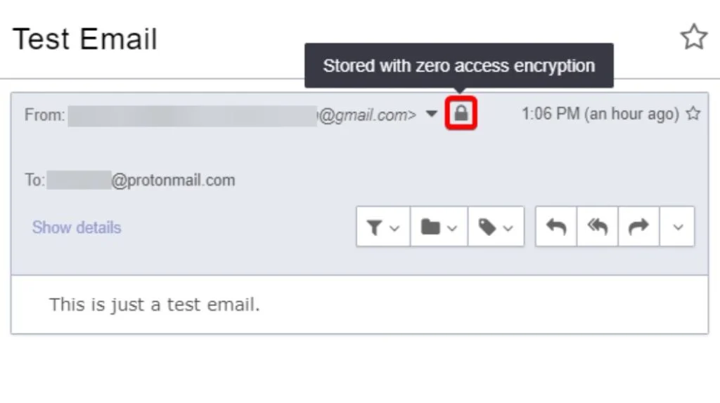 Recevoir des emails non cryptés provenant d'un autre fournisseur de messagerie