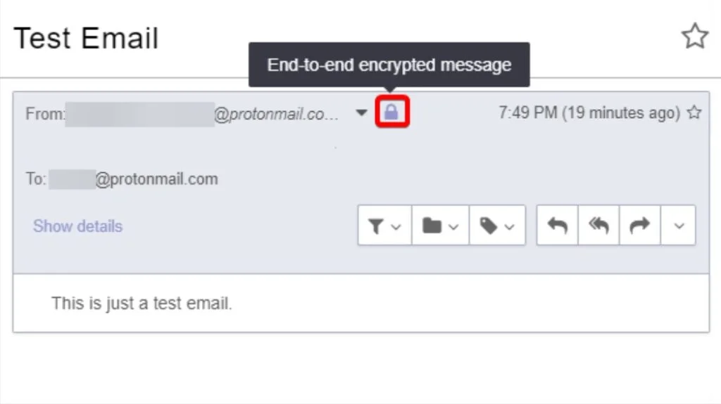 Recevoir des emails cryptés automatiquement d’un utilisateur ProtonMail