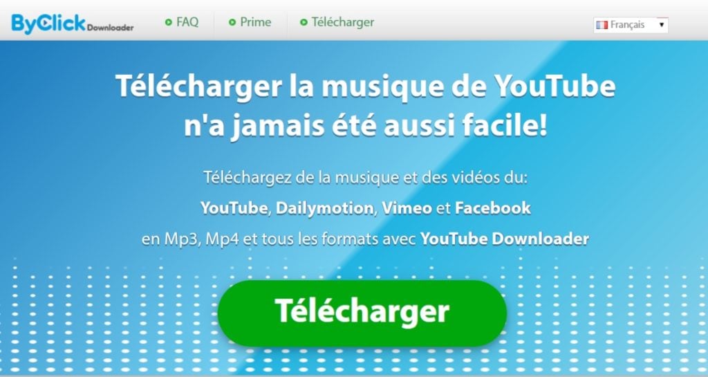 convertir youtube mp3 byclickdownloader