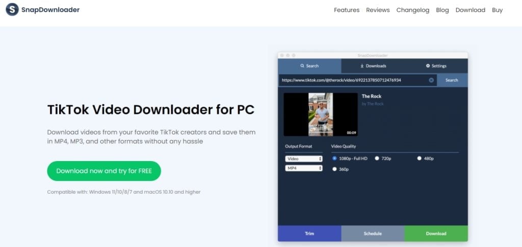 SnapDownloader : Pour les téléchargements de vidéos en bloc