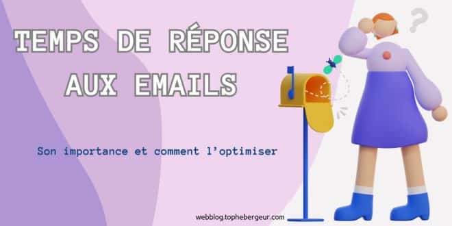 Temps de réponse aux e-mails